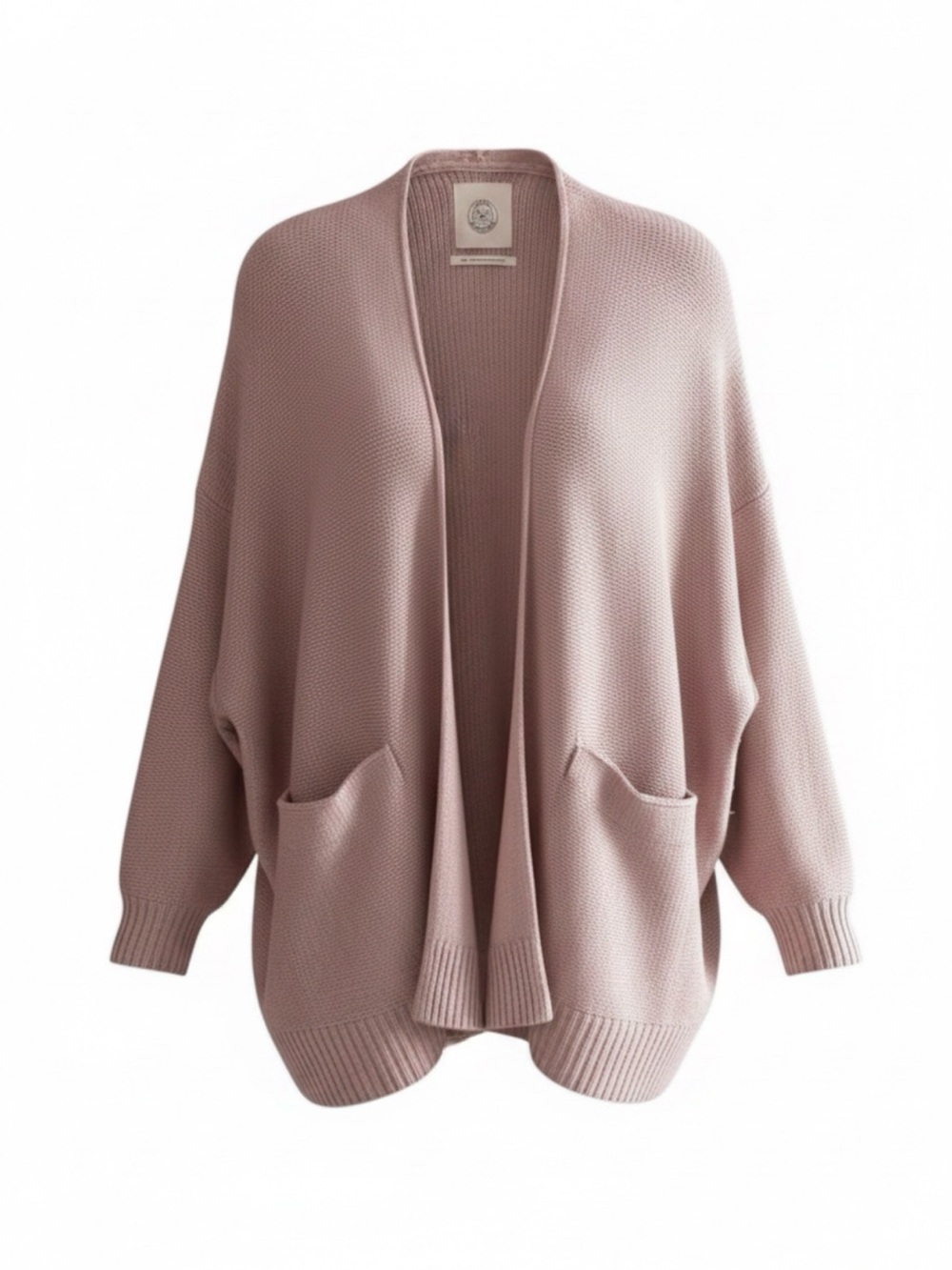 Urban Outfitters Soft Open-Front Pink Cardigan Sweater M